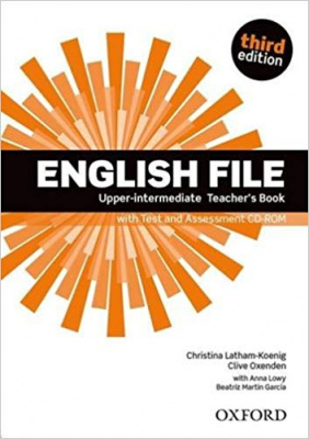 English File 3rd Edition Upper-Intermediate Teacher's Book with Test and Assessment CD-ROM обложка книги