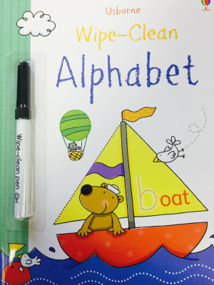 Wipe-Clean. Alphabet обложка книги